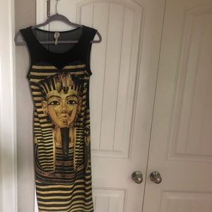 Pharaoh bodycon midi dress
